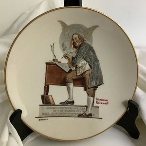 Norman Rockwell’s 1976 Limited Edition Ben Franklin